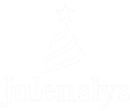 Julenslys logo - Hvid transparent